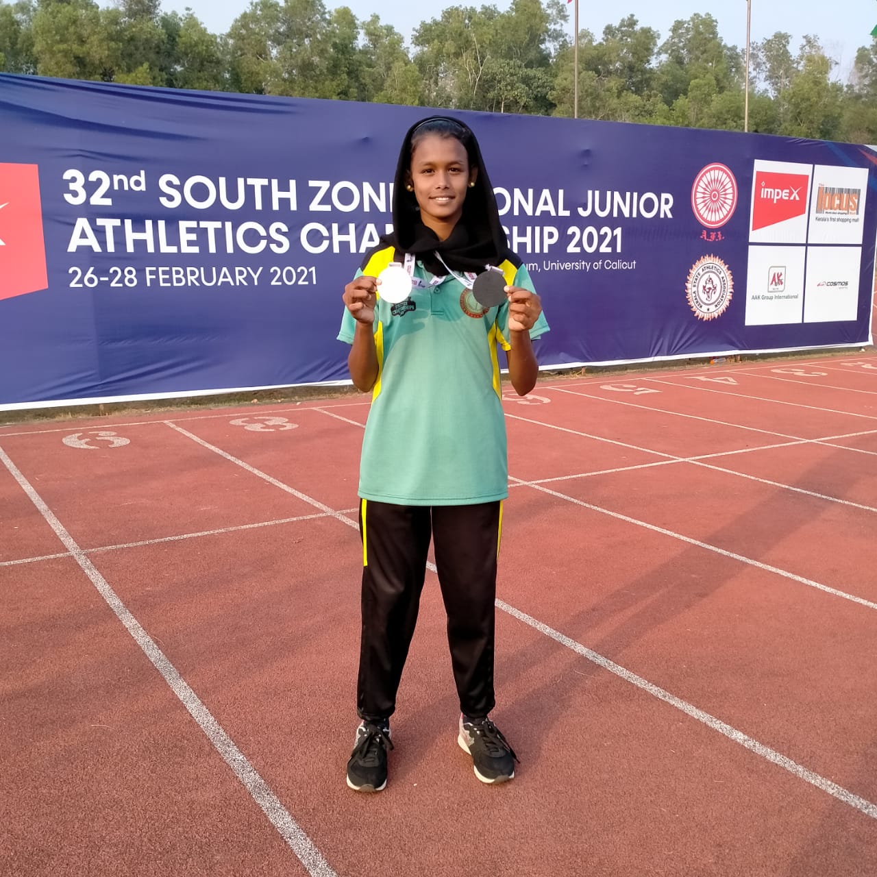 Mubassina Mohammed K junior championship