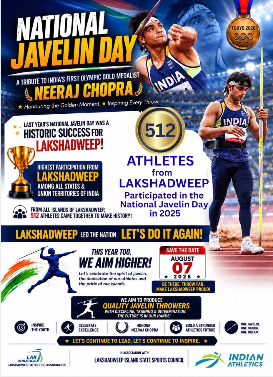 National Javelin Day 2026 poster
